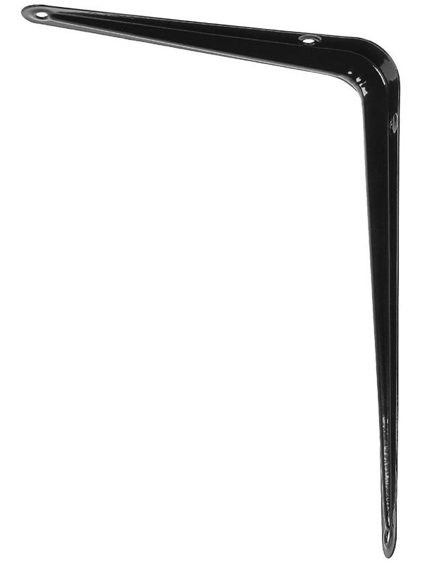 Кронштейн ТУНДРА, 200х150х0.8 мм, черный