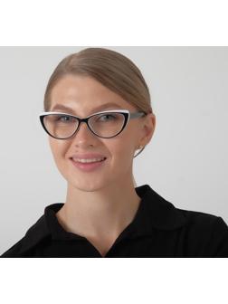 Очки корригирующие 2038 M4, цвет чёрно-белый, +1,5