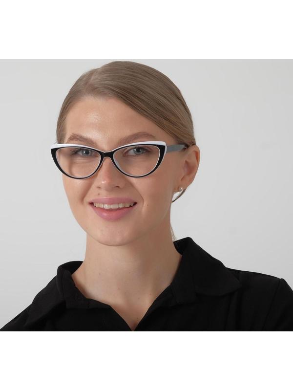 Очки корригирующие 2038 M4, цвет чёрно-белый, +1,5