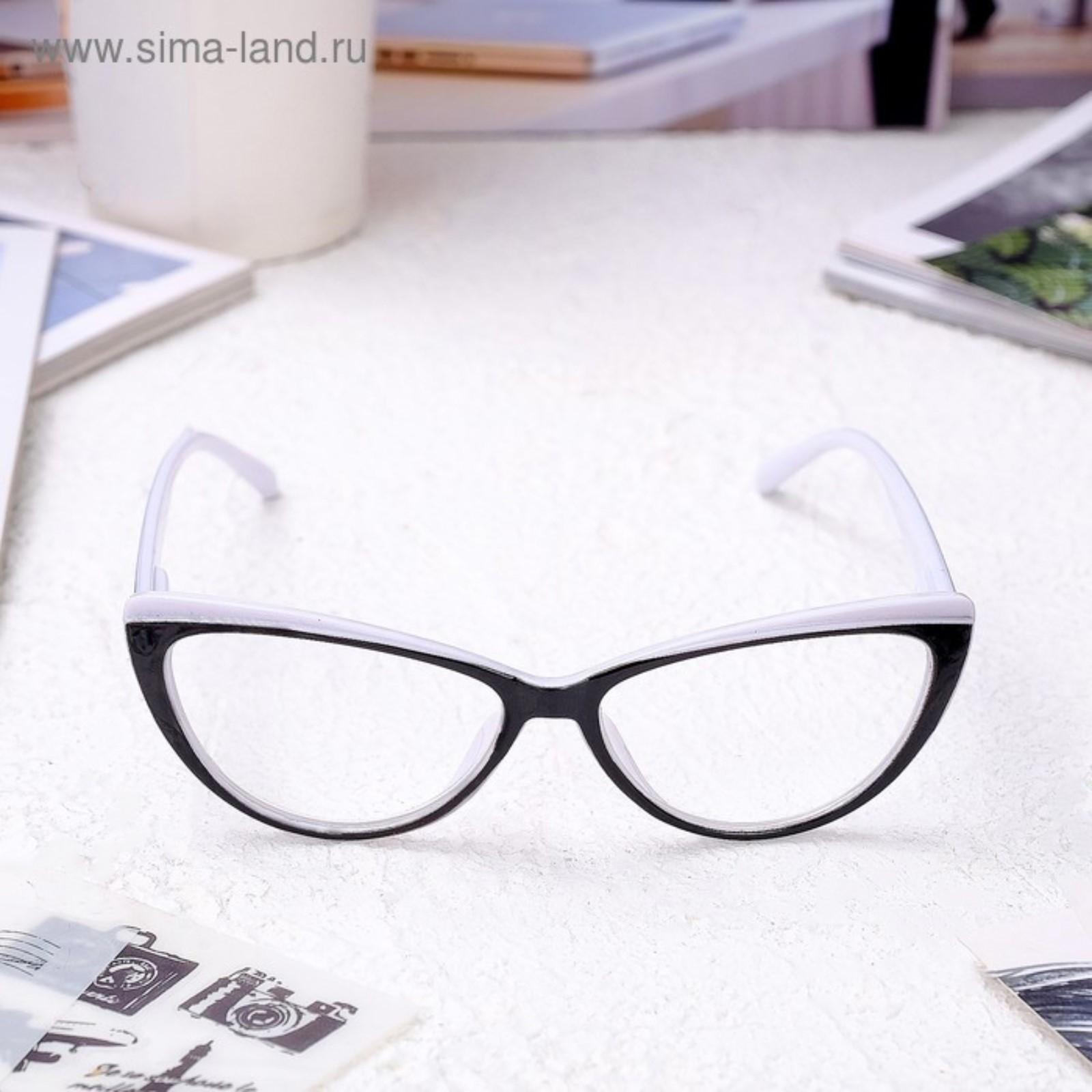 Очки корригирующие 2038 M4, цвет чёрно-белый, -2