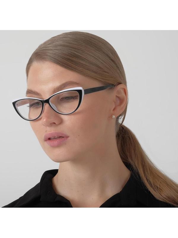 Очки корригирующие 2038 M4, цвет чёрно-белый, -2