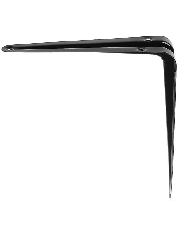 Кронштейн ТУНДРА, 250х200х0.9 мм, черный