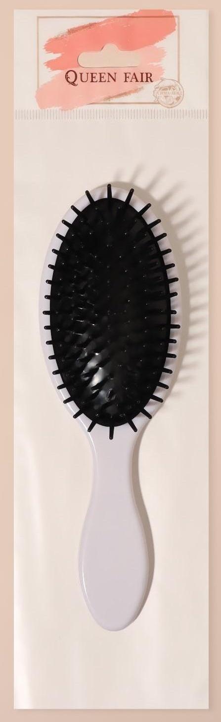 Расчёска массажная, 5,5 × 17 см, рисунок МИКС