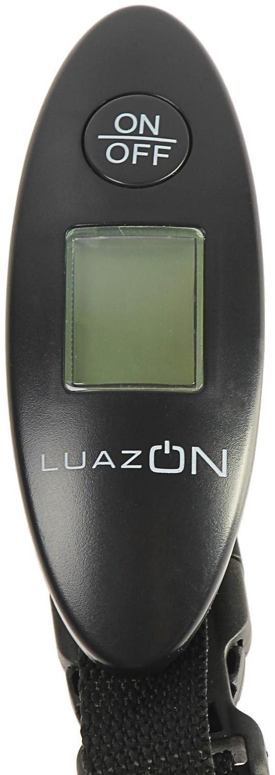 Весы багажные Luazon LV-404, до 40 кг, черные