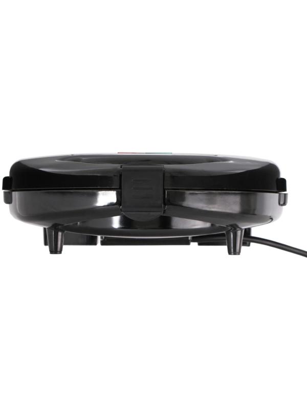 Электровафельница Luazon LT-07, 750 Вт, тонкие вафли, антипригарное покрытие, черная