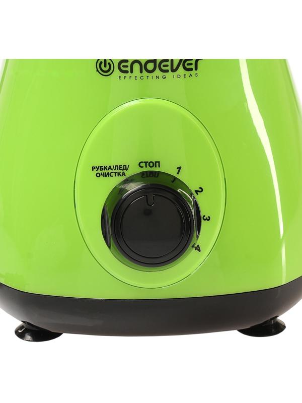 Блендер Endever Sigma-016, стационарный, 800 Вт, 1.5 л, 4 скорости, зеленый