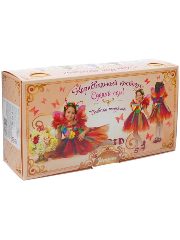 Карнавальный костюм «Бабочка радужная», сделай сам, корсет, ленты, брошки, аксессуары