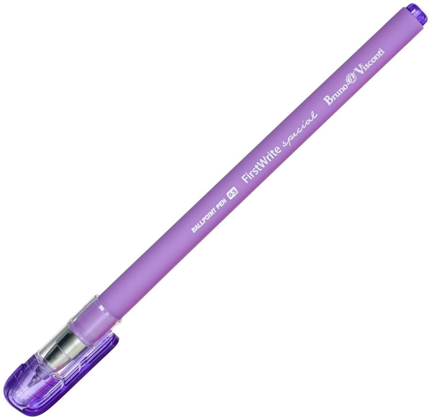 Ручка шариковая FirstWrite Special, 0.5 мм, синие чернила, матовый корпус Silk Touch, МИКС