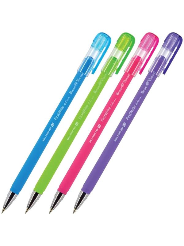 Ручка шариковая FirstWrite Special, 0.5 мм, синие чернила, матовый корпус Silk Touch, МИКС