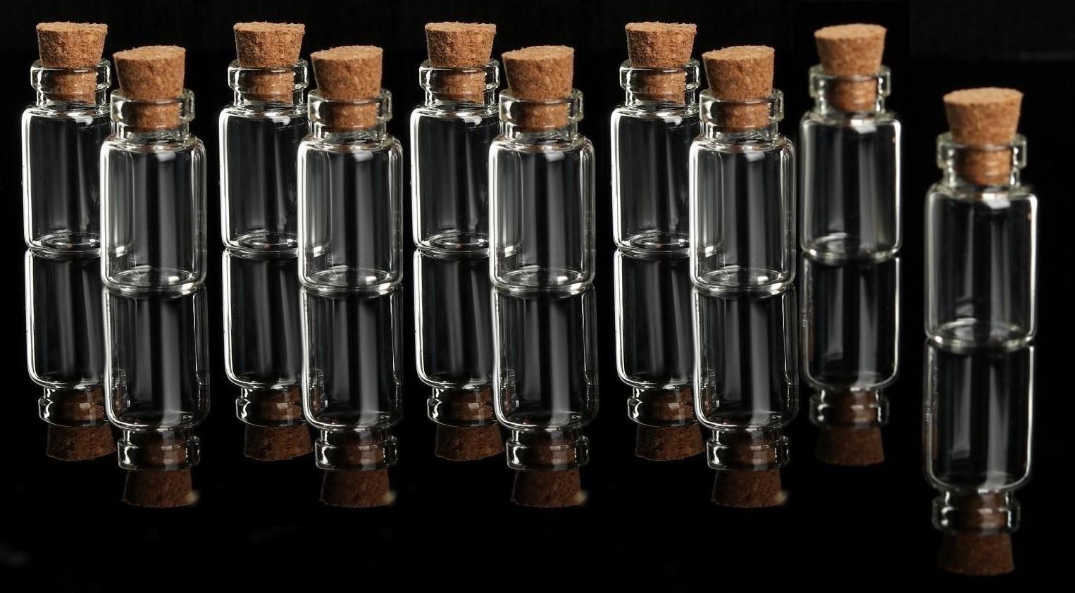 Баночки для хранения бисера, d = 1,2 × 3 см, 10 шт