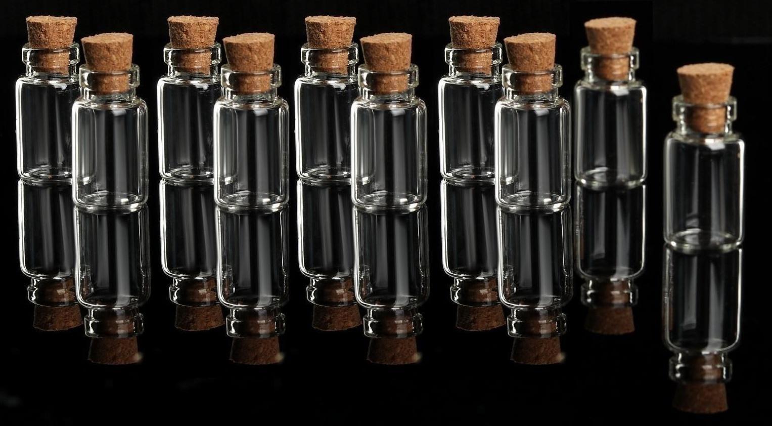 Баночки для хранения бисера, d = 1,2 × 3 см, 10 шт