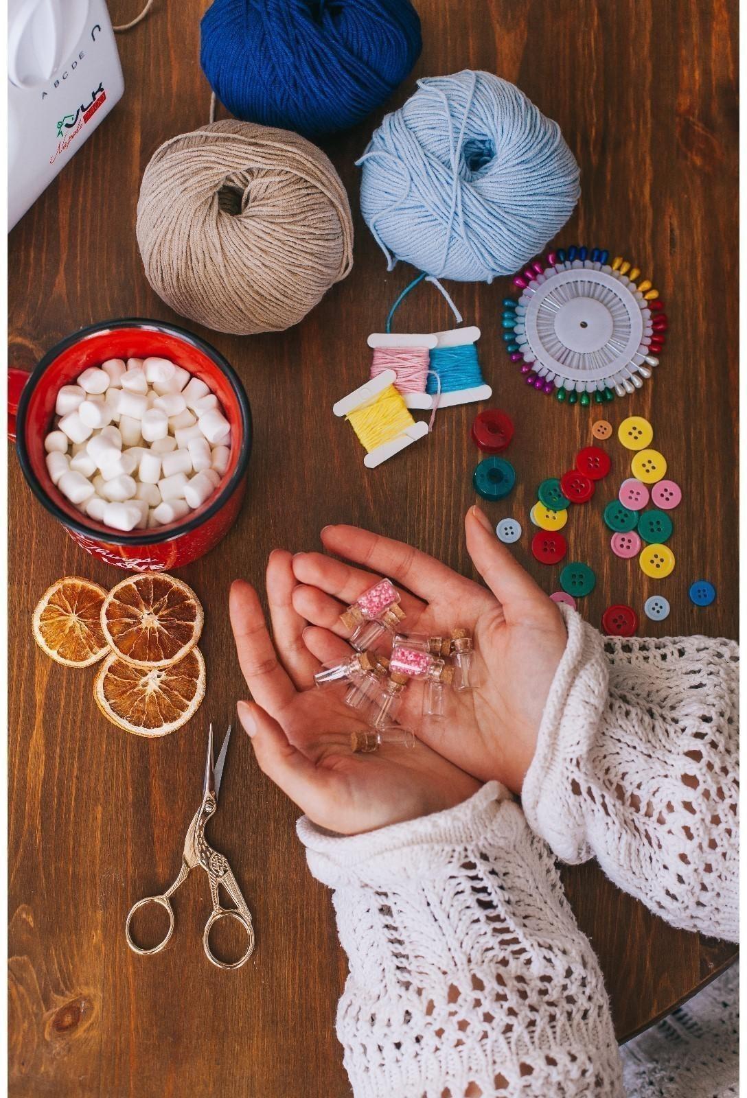 Баночки для хранения бисера, d = 1,2 × 3 см, 10 шт