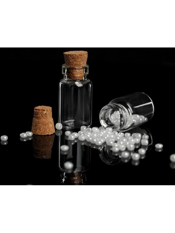 Баночки для хранения бисера, d = 1,2 × 3 см, 10 шт