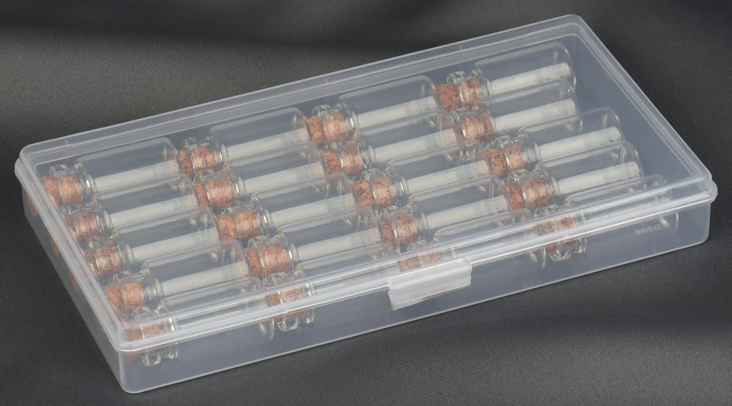 Набор баночек для хранения мелочей, d = 1,5 × 3 см, 18 шт