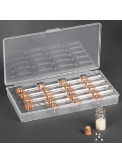 Набор баночек для хранения мелочей, d = 1,5 × 3 см, 18 шт