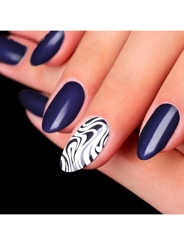 Гель-лак для стемпинга, 3-х фазный, LED/UV, 5 мл, цвет белый