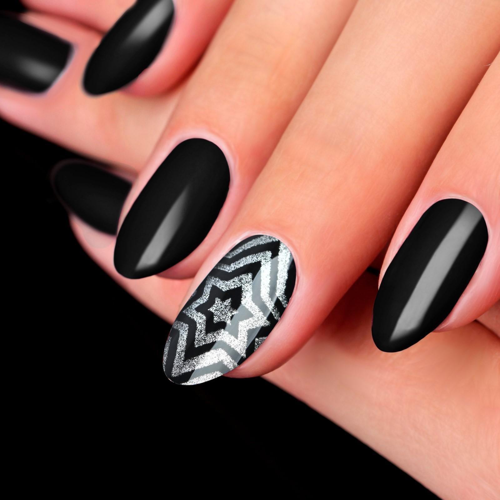 Гель-лак для стемпинга, 3-х фазный, LED/UV, 5 мл, цвет серебристый