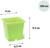 Горшок для рассады, 500 мл, 9 × 9 × 9,5 см, салатовый