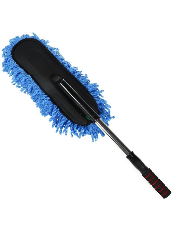 Щетка TORSO для удаления пыли телескопическая 75-89 см, синий