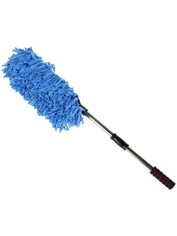 Щетка TORSO для удаления пыли телескопическая 75-89 см, синий