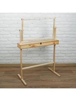 Пяльцы-рамка, универсальные, 40 × 60 см, с накопителем, цвет светлое дерево