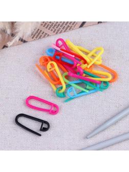 Набор булавок, 2,5 см, 20 шт, цвет разноцветный