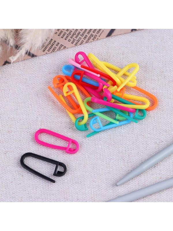 Набор булавок, 2,5 см, 20 шт, цвет разноцветный