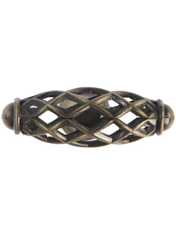 Ручка кнопка ТУНДРА PK039AB, цвет бронза