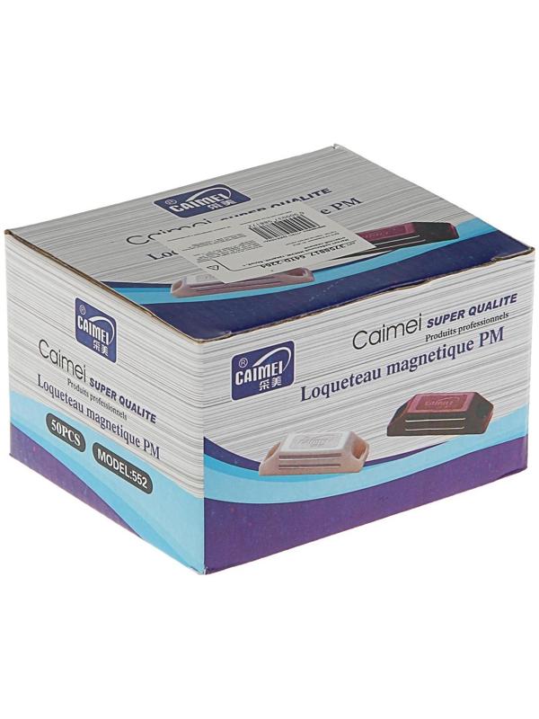 Магнит мебельный M002W, 60х13, средний, белый