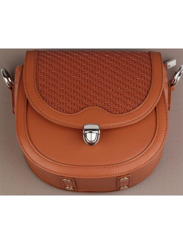 Застёжка для сумки, 3 × 2 см, цвет серебряный