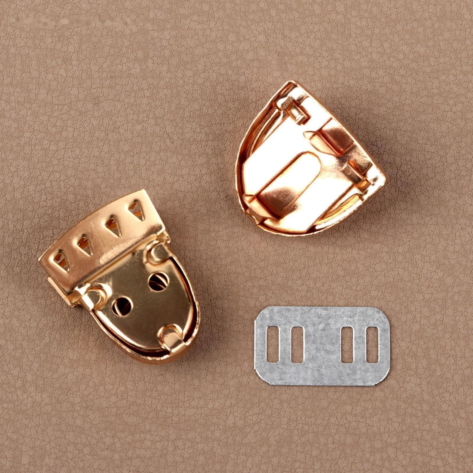 Застёжка для сумки, 3 × 2 см, цвет золотой