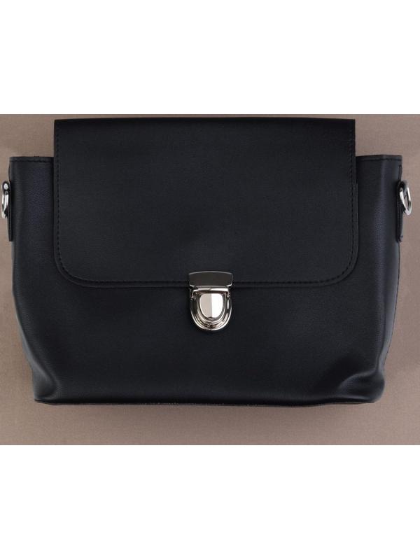 Застёжка для сумки, 4 × 3 см, цвет серебряный