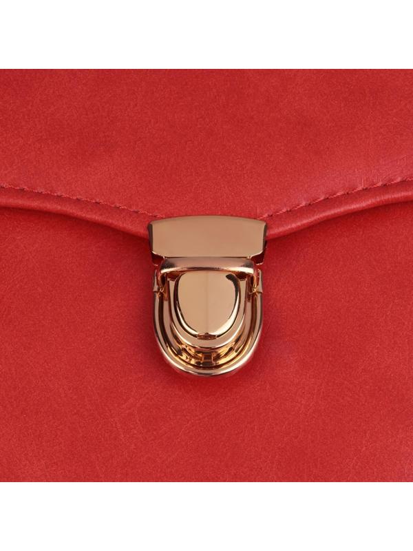 Застёжка для сумки, 4 × 3 см, цвет золотой