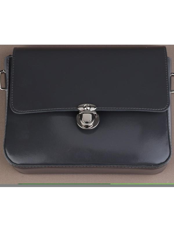 Застёжка для сумки, 3 × 3 см, цвет серебряный