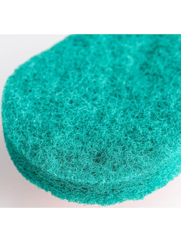 Щётка абразивная с ручкой Доляна, 15×8 см, цвет МИКС