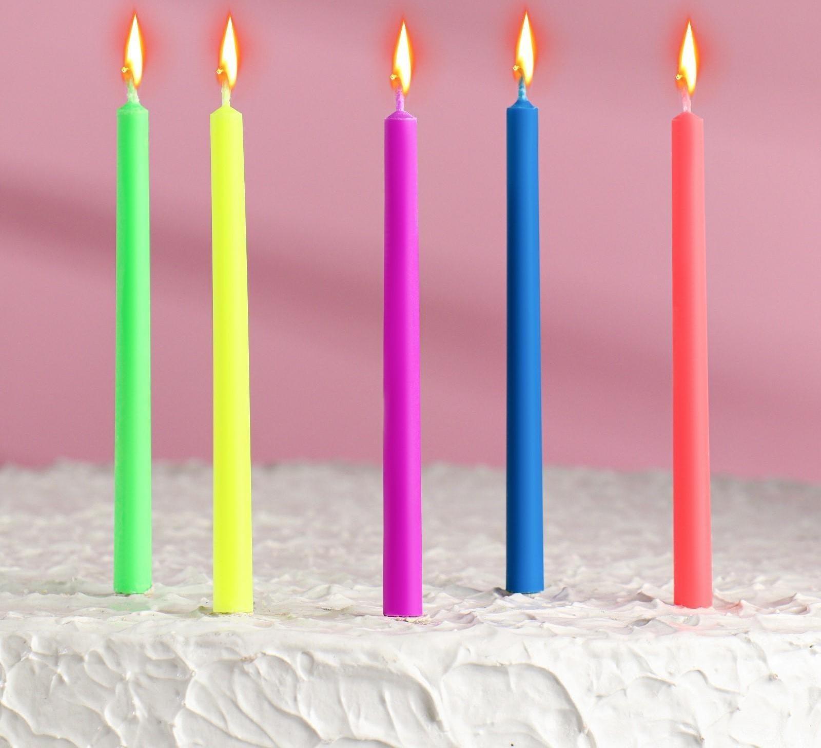 Свечи в торт 