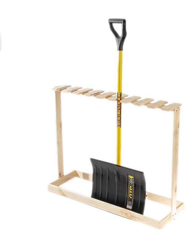 Держатель для садового инвентаря, напольный, под 18 инструментов