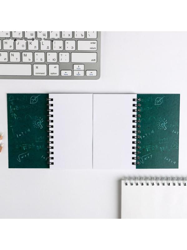 Двойной блокнот на гребне «Самому лучшему учителю»