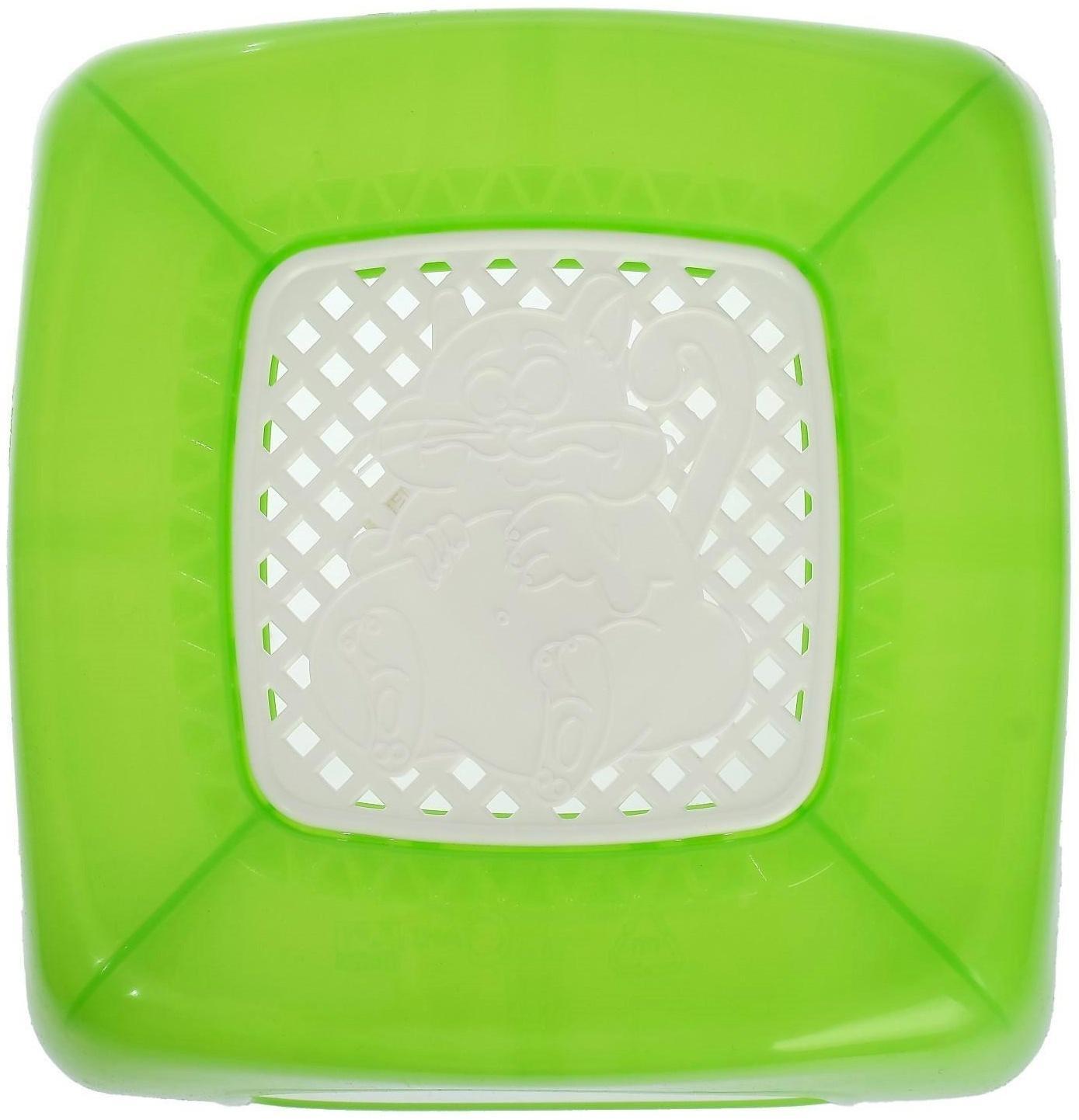 Табурет детский, цвет салатовый