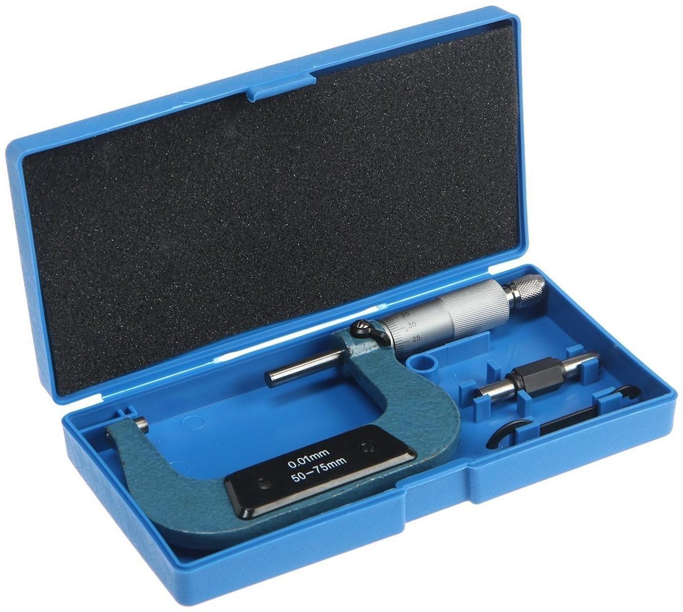 Микрометр механический ТУНДРА, 50-75 мм