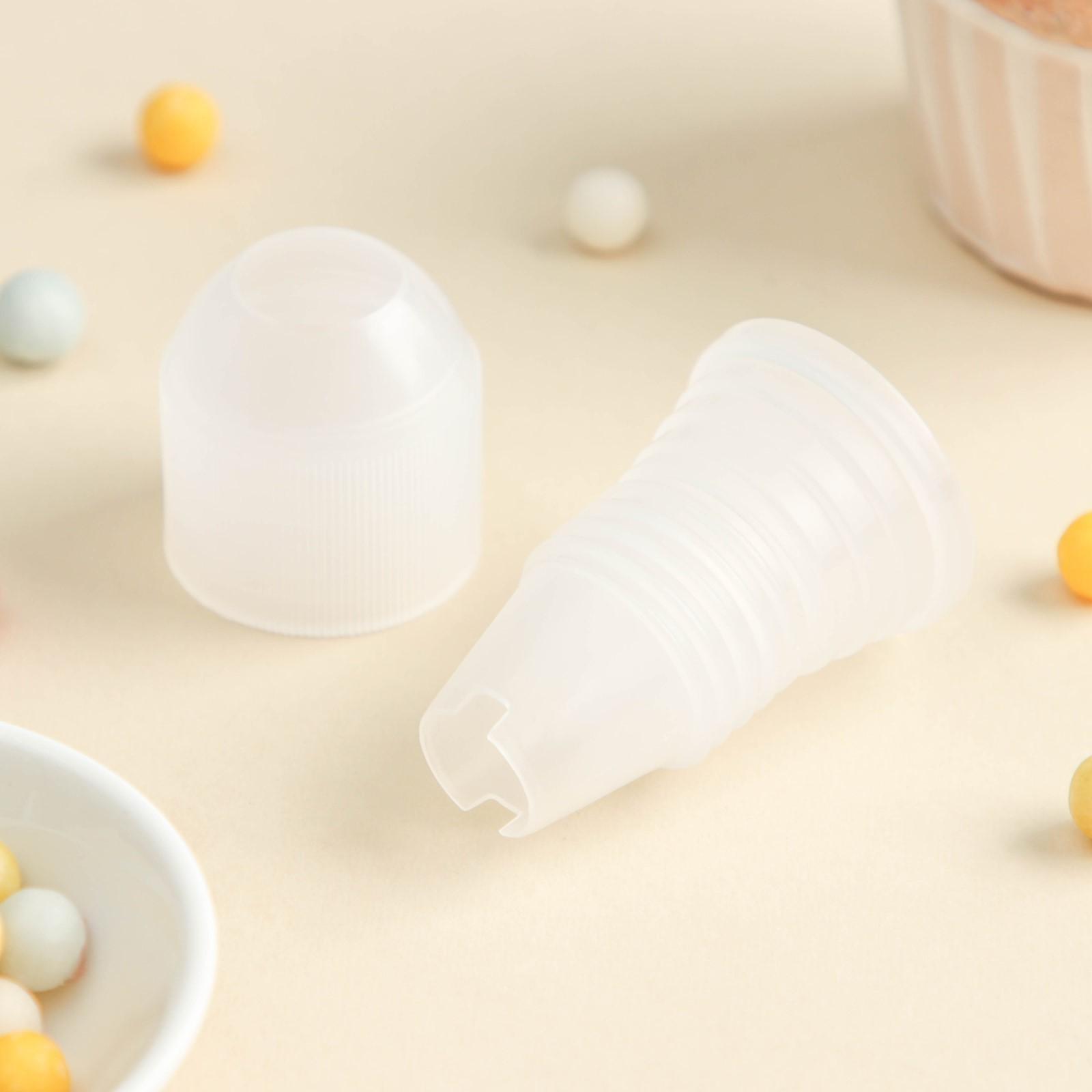 Адаптер для кондитерского мешка, 3,6×3,6×5,4 см, внутренний d=3,2 см