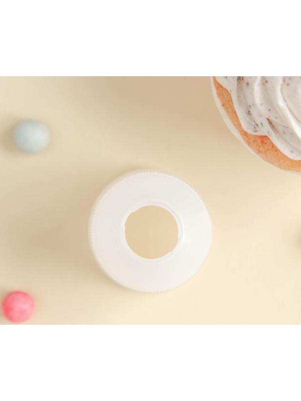 Адаптер для кондитерского мешка, 3,6×3,6×5,4 см, внутренний d=3,2 см