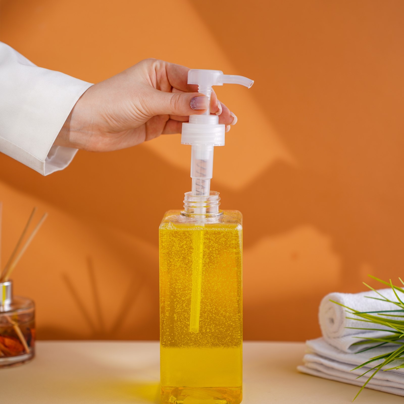 Дозатор для мыла, 700 мл, прозрачный