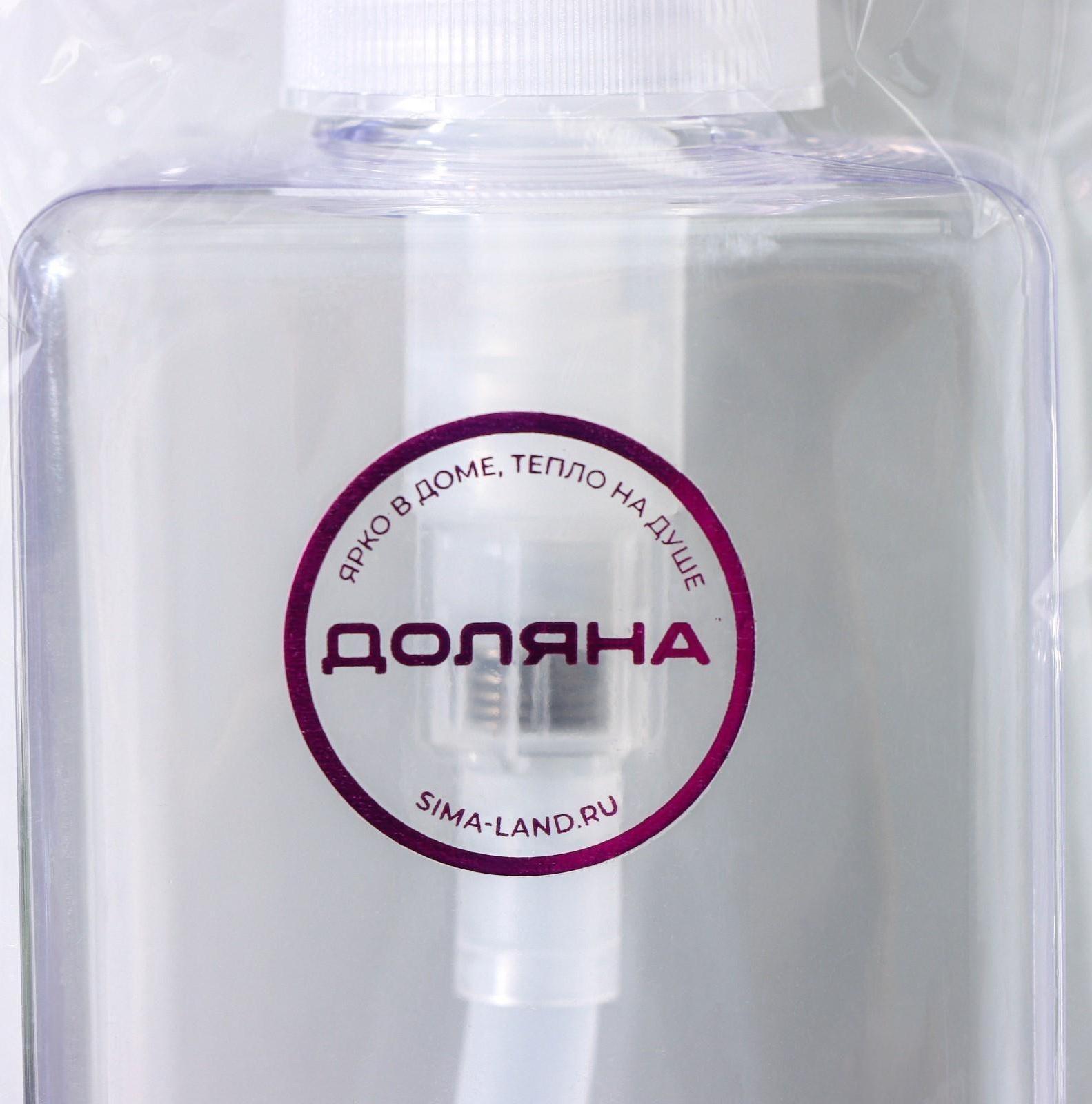 Дозатор для мыла, 700 мл, прозрачный