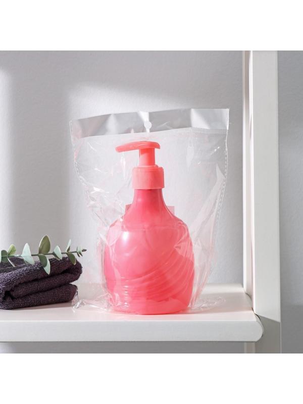 Дозатор для жидкого мыла «Волны», 7,8×7,8×15,5, цвет МИКС