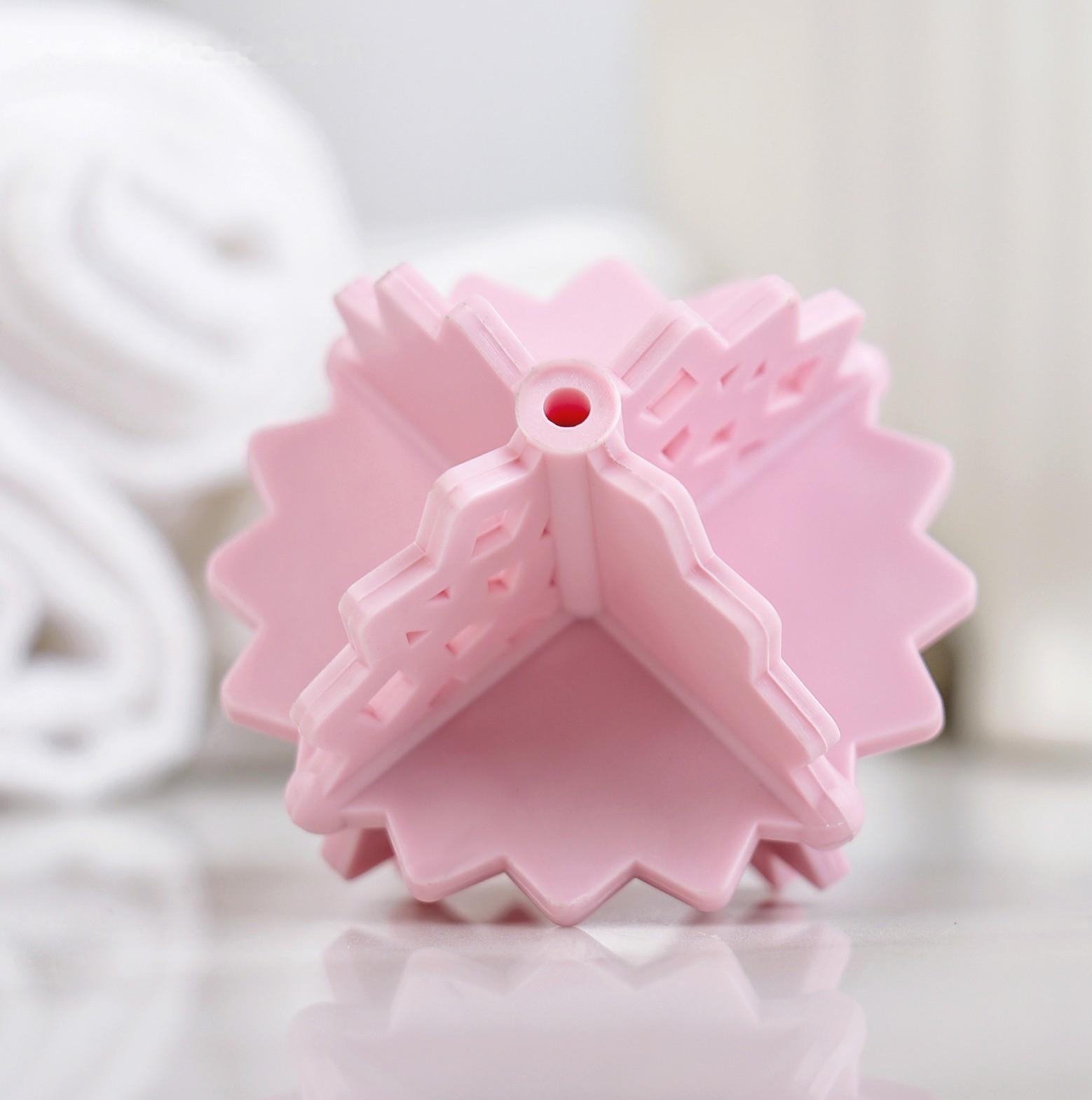 Шарики для стирки белья Доляна, 4 шт, цвет МИКС