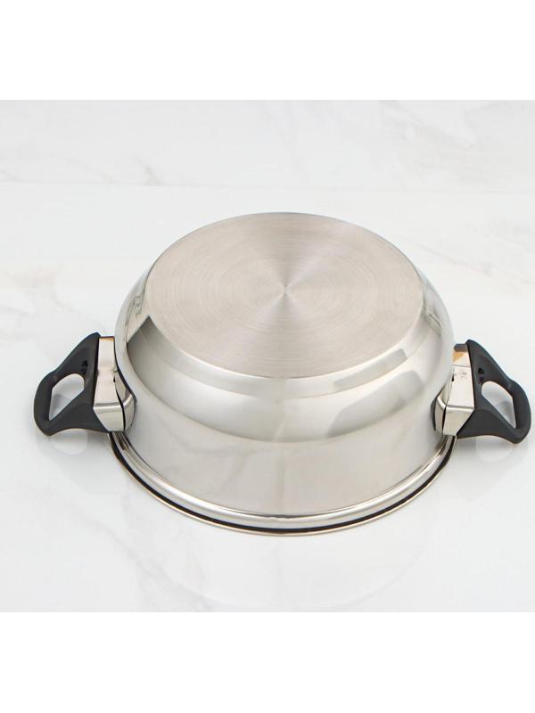 Кастрюля Astell, d=20 см, 2,8 л, капсульное дно, стеклянная крышка