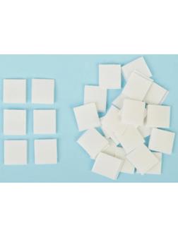 Липучка на клеевой основе «Квадрат», набор 30 шт., размер 1 шт: 2 × 2 см