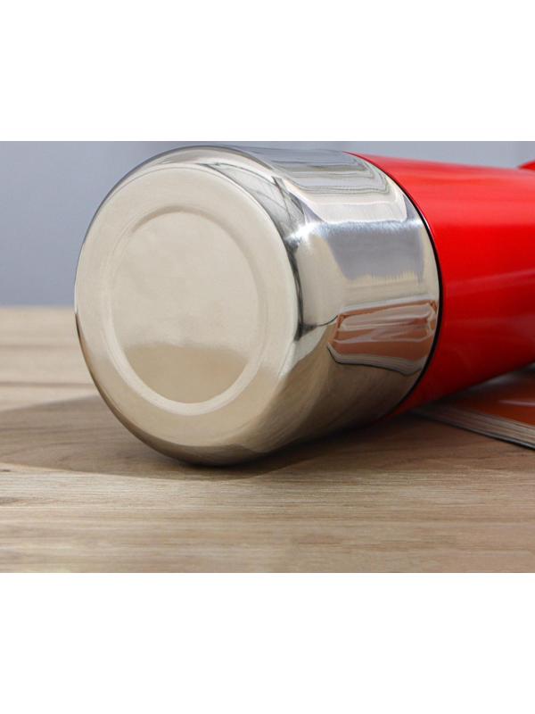 Кофеварка гейзерная «Итальяно», на 6 чашек, 300 мл, цвет красный