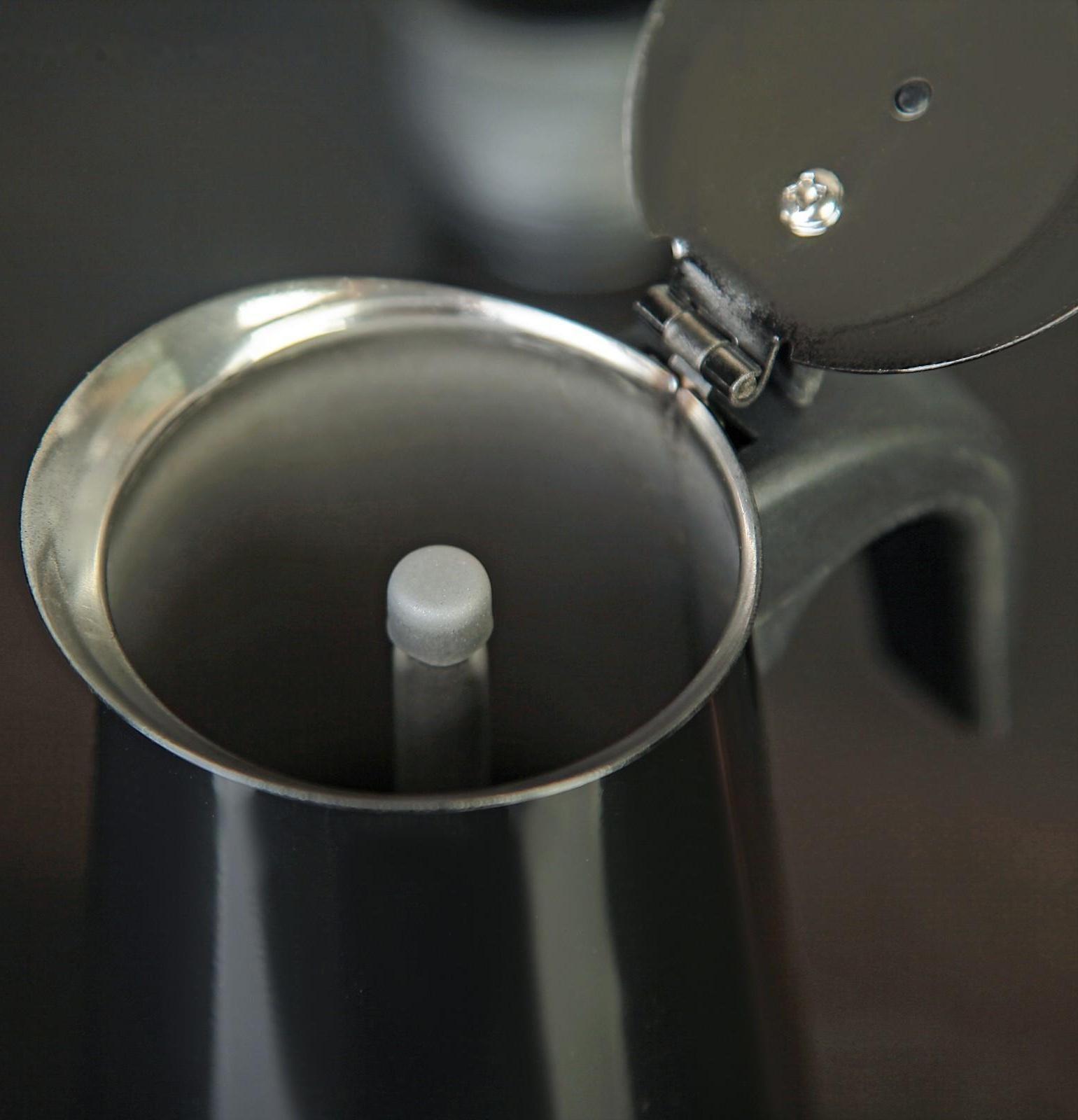 Кофеварка гейзерная «Итальяно», на 6 чашек, 300 мл, цвет чёрный